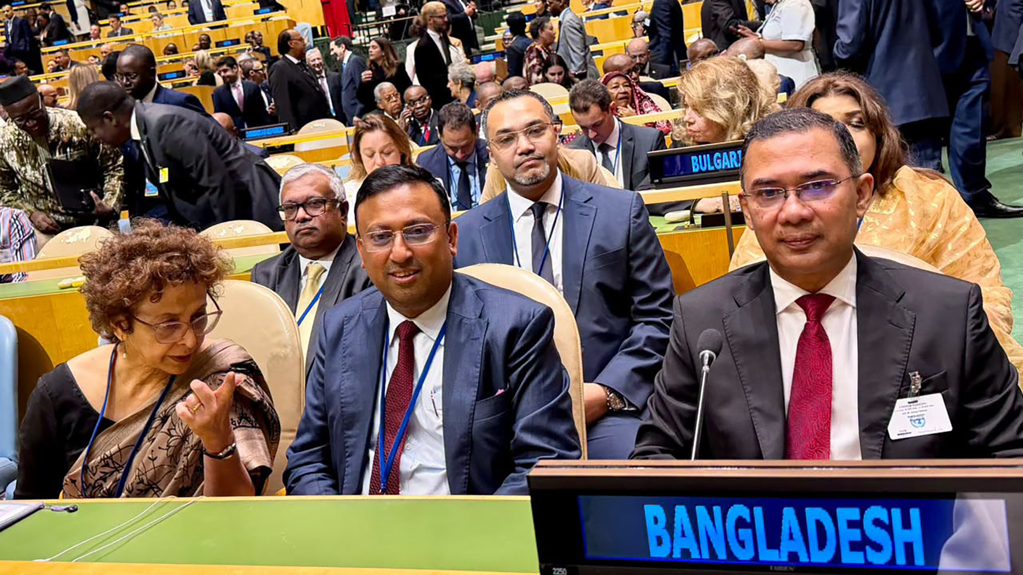 জাতিসংঘ সাধারণ পরিষদের উদ্বোধনী অধিবেশনে যোগ দিলেন প্রধানমন্ত্রী